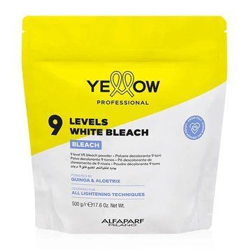 Пудра осветляющая Yellow Bleach 9 Levels 500 г Yellow81 фото